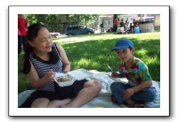 Dragon Boat Festival, Boston 2004; with Lisa and Paul,  Zachary and Isabel